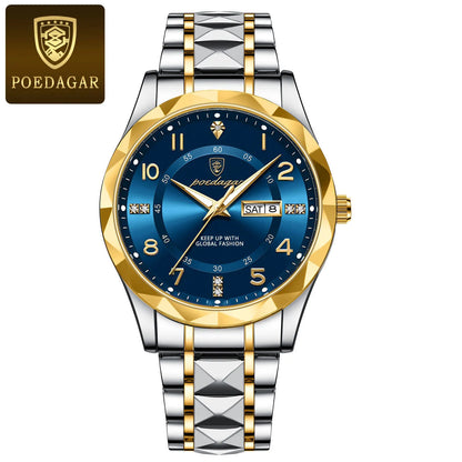 POEDAGAR Luxury Men's Wristwatch