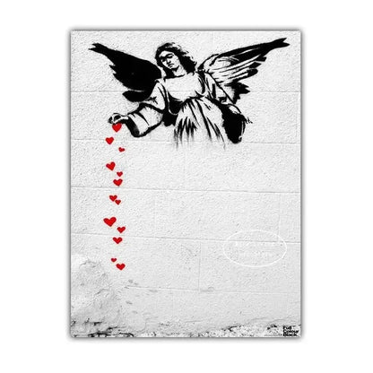 Classic Retro Wall Art Banksy
