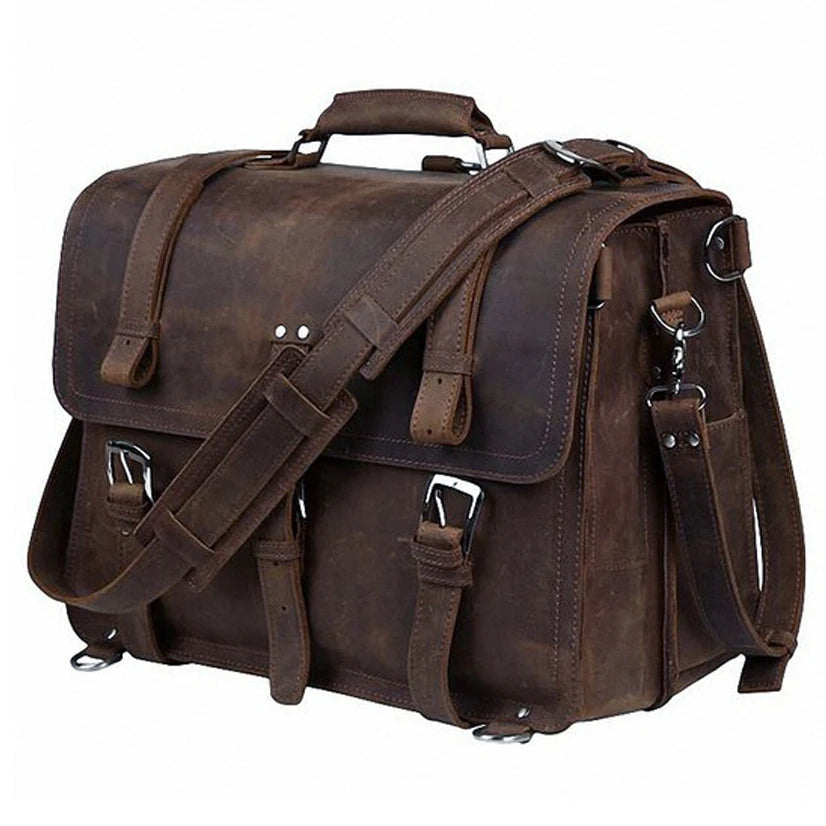 Vintage Leather Briefcase
