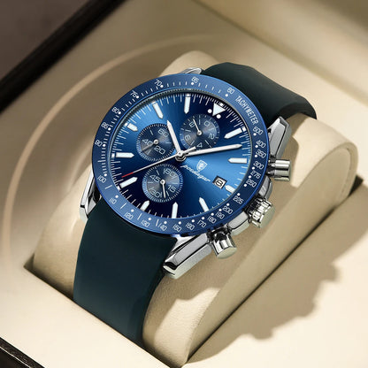 POEDAGAR Men Sport Quartz Watches