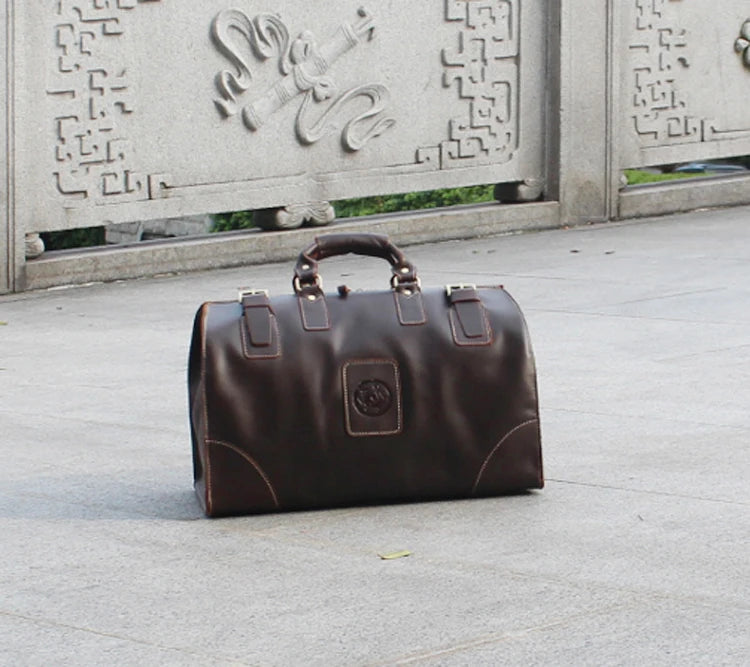 Vintage Genuine Leather Travel bag