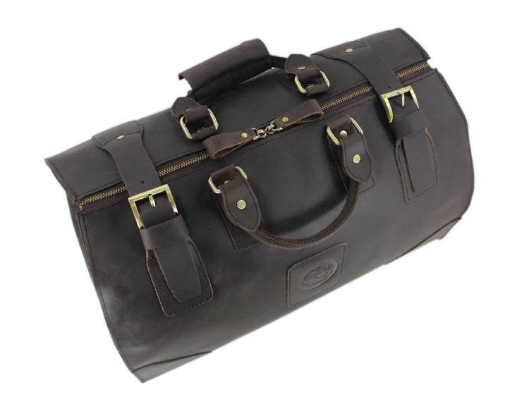Vintage Genuine Leather Travel bag