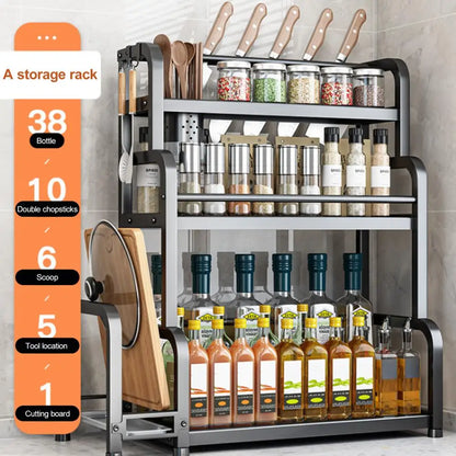 Stainless Steel Kitchen Storage Rack