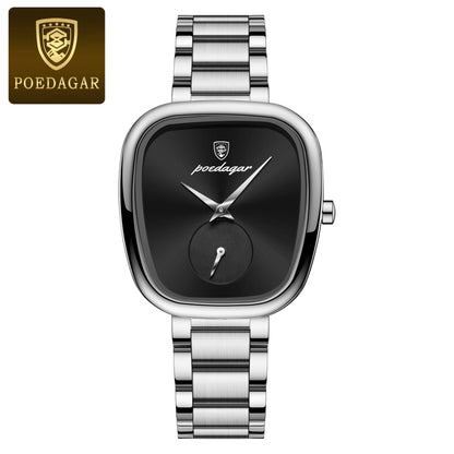 POEDAGAR Waterproof Stainless Steel Ladies Watch