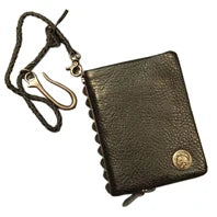 PUNK Genuine Leather Wallet