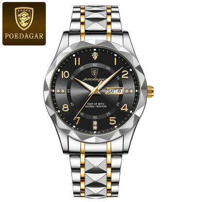 POEDAGAR Luxury Men's Wristwatch