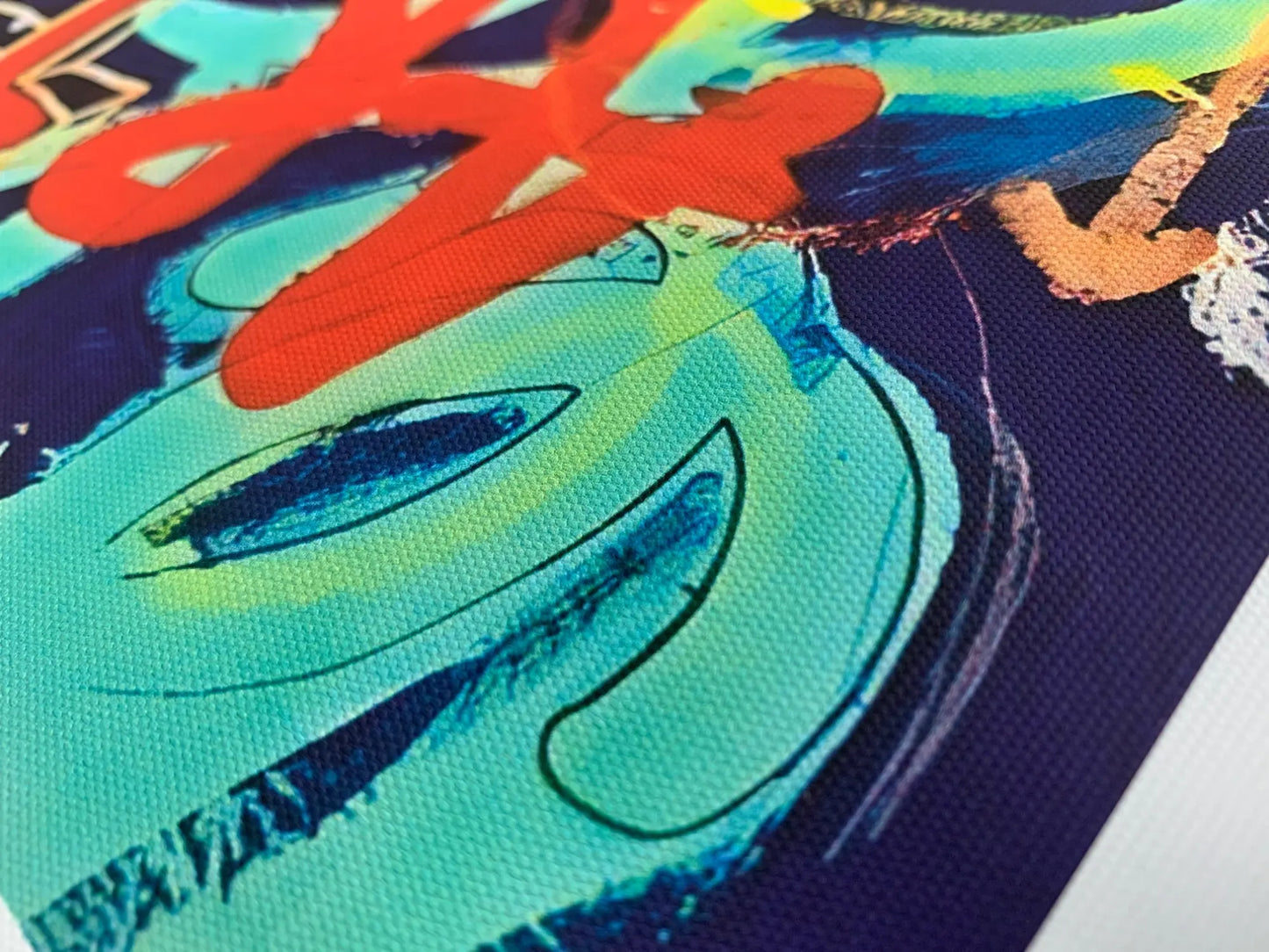 Bansky Dream Big Dreams Graffiti Canvas Painting