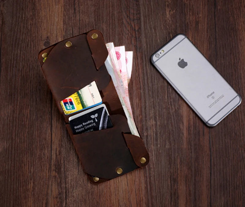 PUNK Genuine Leather Wallet