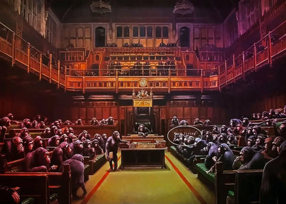 Classic Retro Wall Art Banksy
