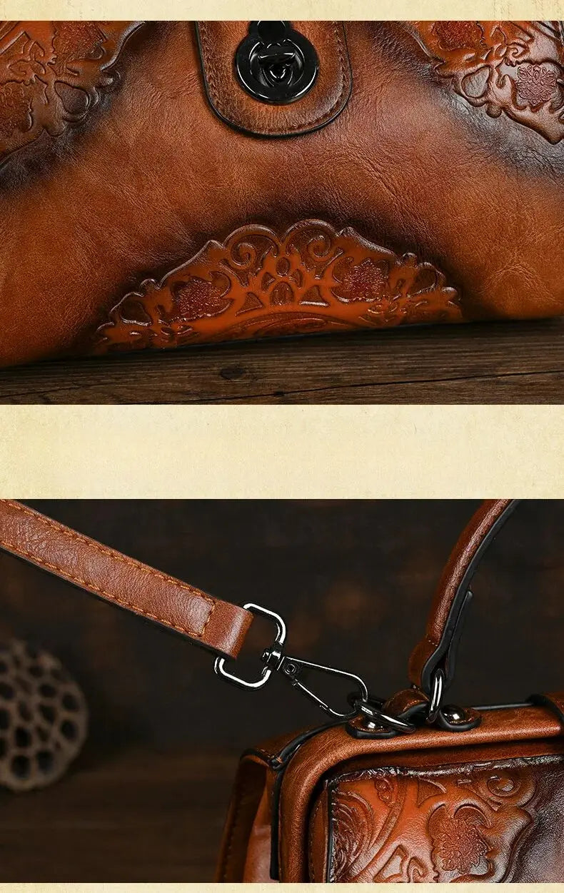 Vintage Embossed Purse