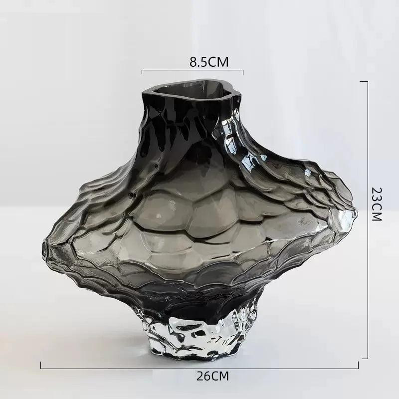 Nordic Minimalist Style Frosting Glass Vase