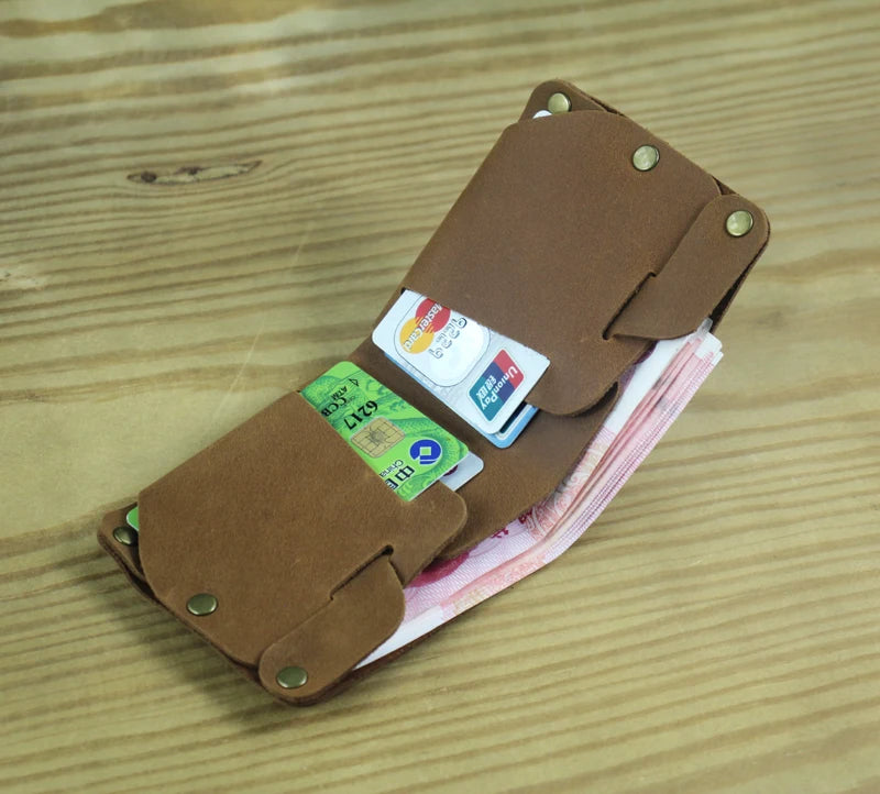 PUNK Genuine Leather Wallet