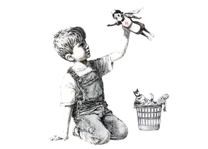 Classic Retro Wall Art Banksy