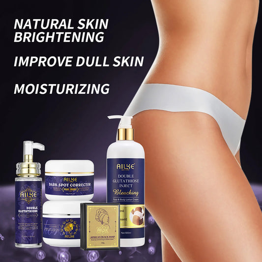 AILKE Double Glutathione & Vitamin C Skin Care Set