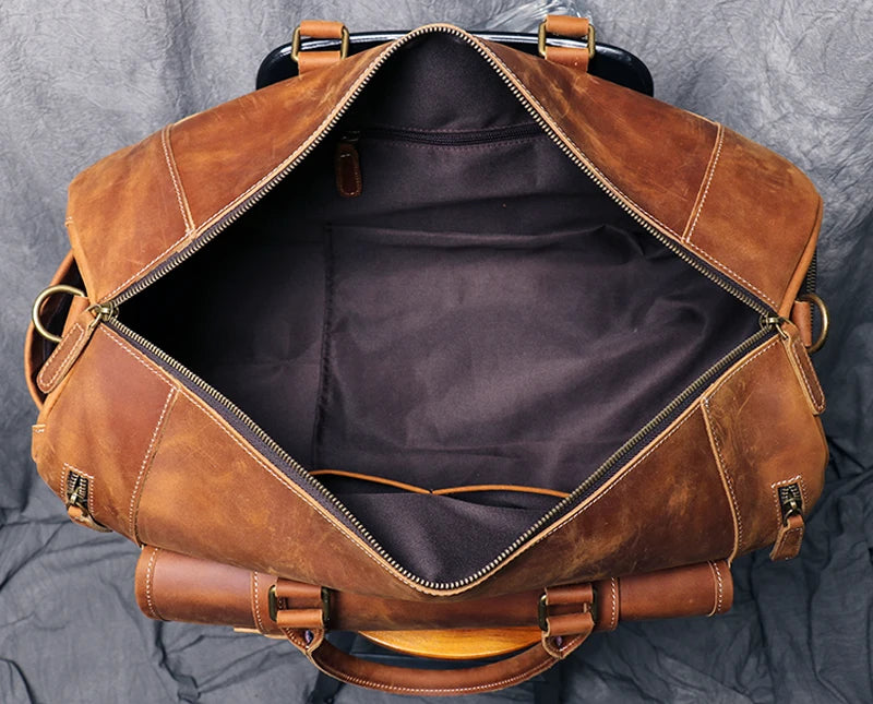 Vintage Genuine Leather Travel bag