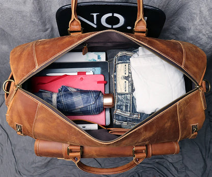 Vintage Genuine Leather Travel bag