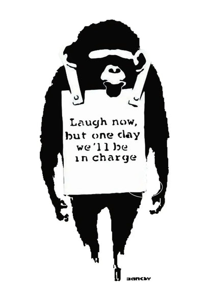 Classic Retro Wall Art Banksy