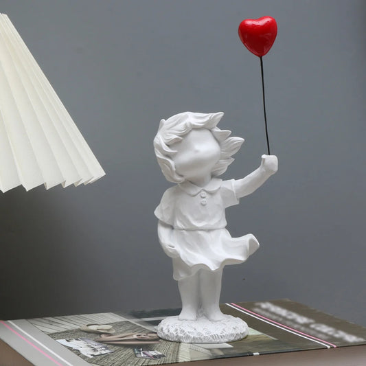 Banksy Heart Balloon And Flying Girl