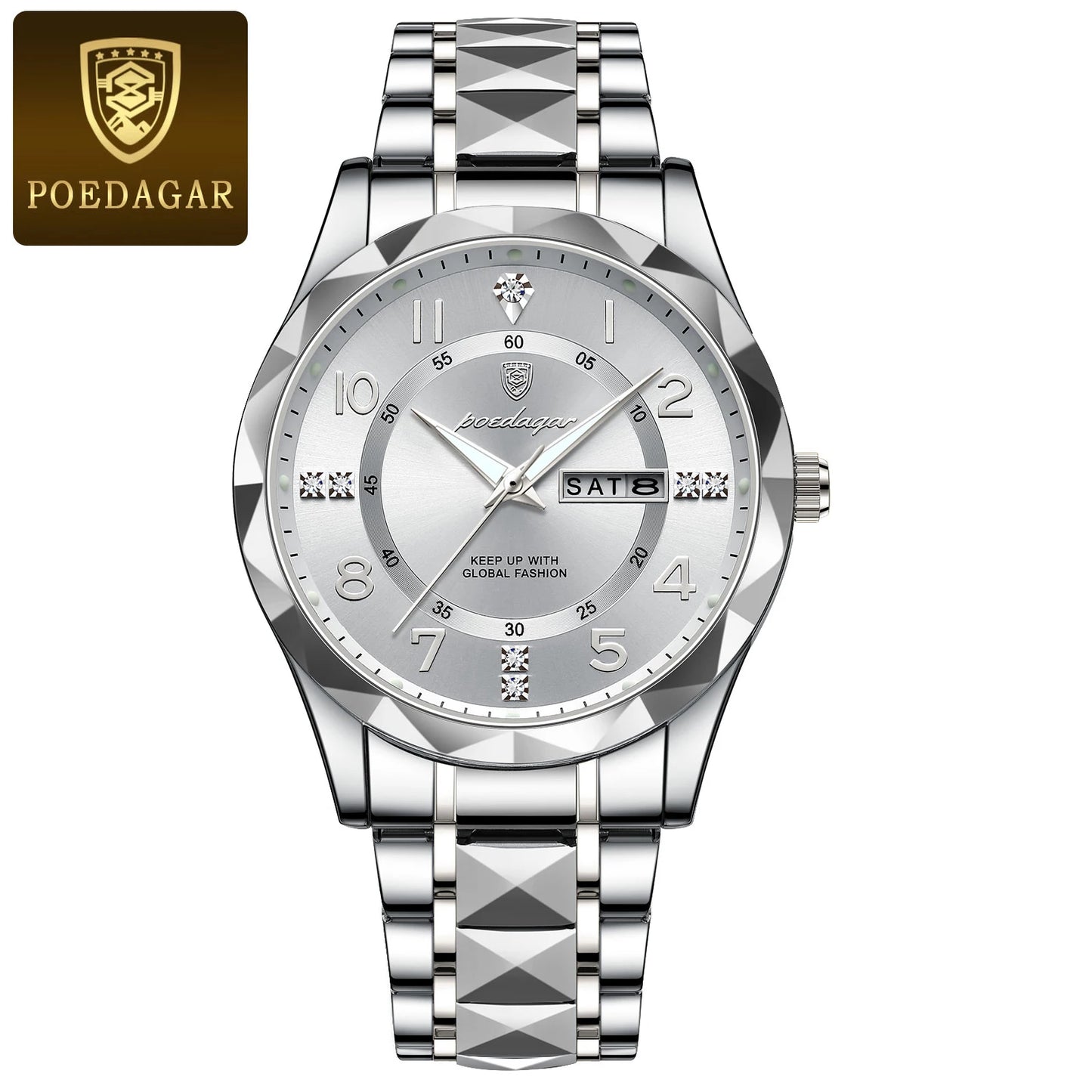 POEDAGAR Luxury Men's Wristwatch