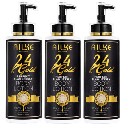 AILKE 24K Gold Flawlessly Skin Care Set