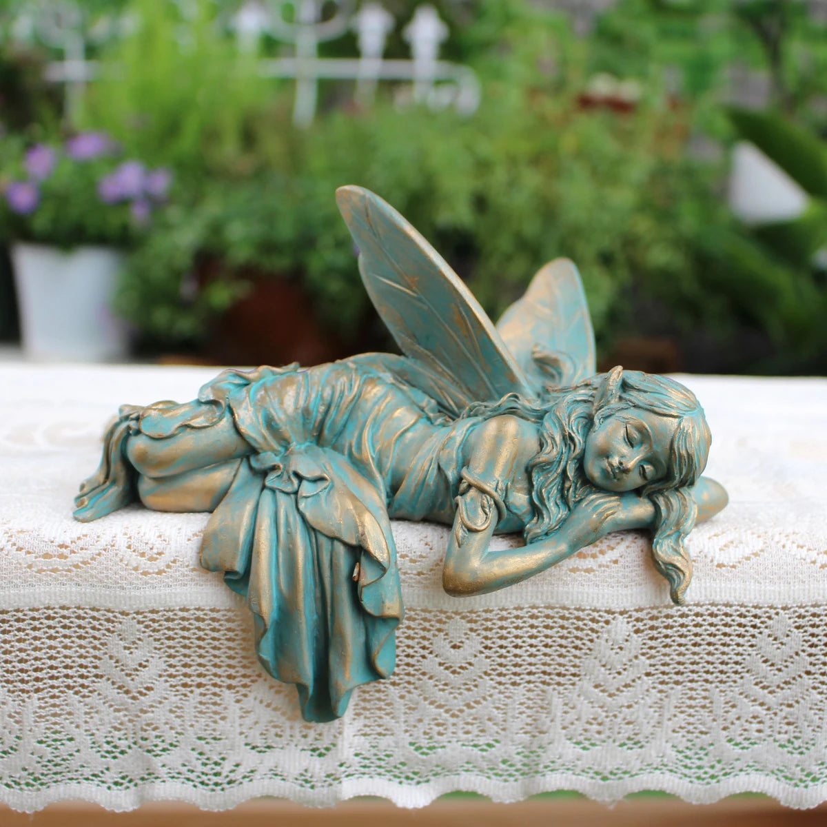 Copper Sleeping Position Flower Fairy