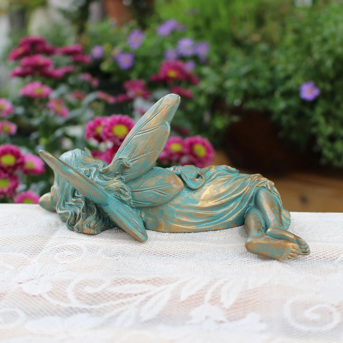 Copper Sleeping Position Flower Fairy