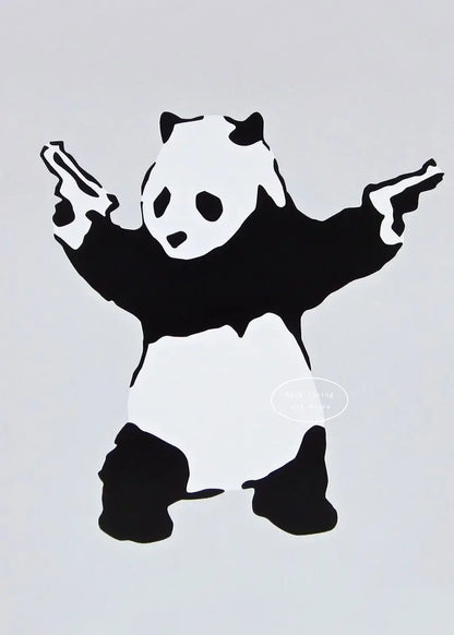 Classic Retro Wall Art Banksy