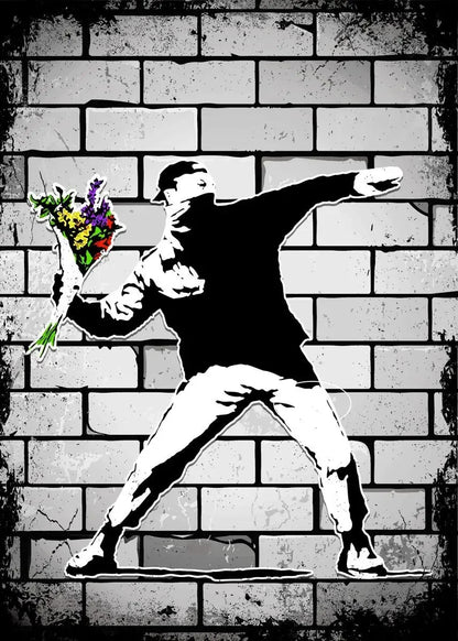 Classic Retro Wall Art Banksy