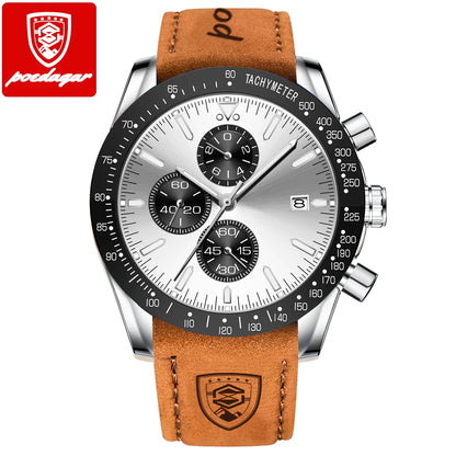 POEDAGAR Men Sport Quartz Watches