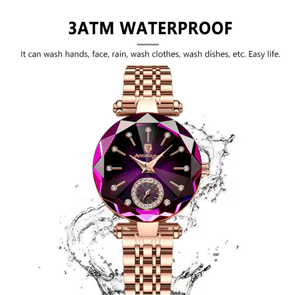 POEDAGAR Watch for Women Rose Gold