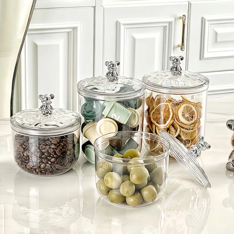 Kitchen spice jars